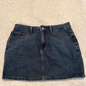Classic Denim Skirt